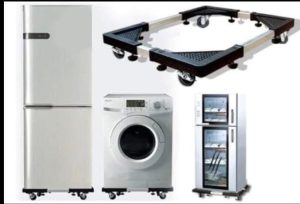 Adjustable Heavy-Duty Fridge Base Stand