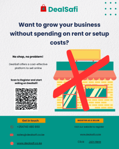 No Shop? No Problem – Sell on DealSafi and Make Money Online in Kenya